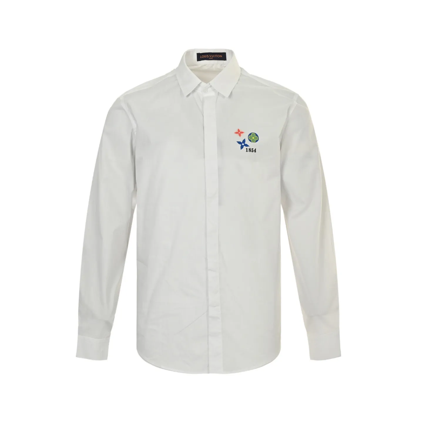 Louis Vuitton/Louis Vuitton 25ss Iron-On Print Long Sleeve Shirt